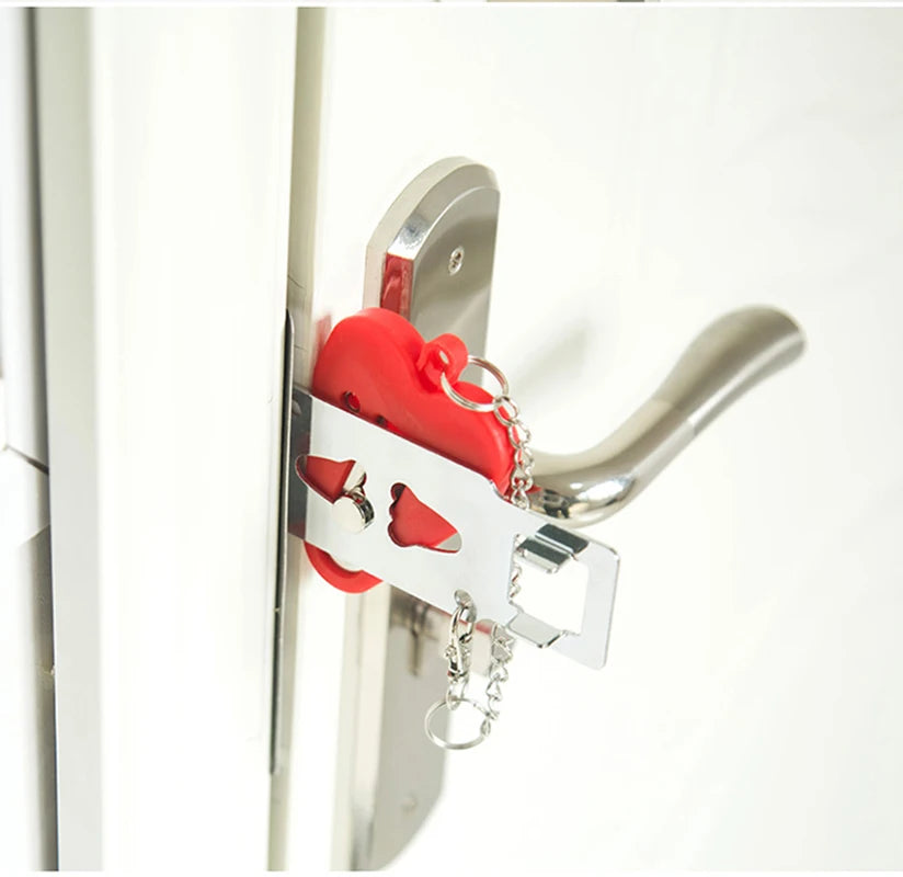 Portable Door Lock for Hotels and Airbnb
