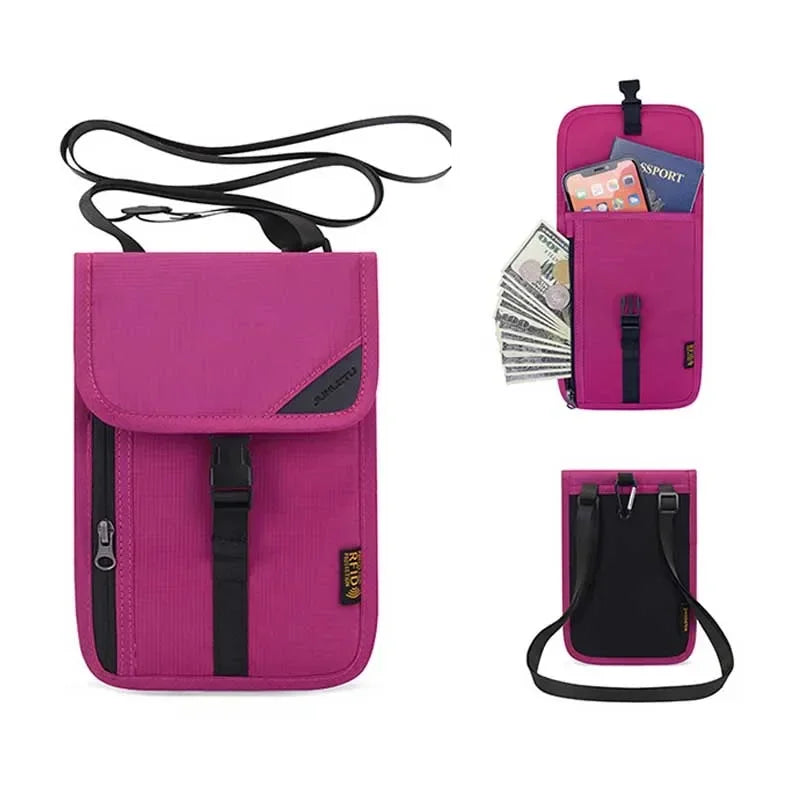 RFID Anti-Theft Passport Wallet