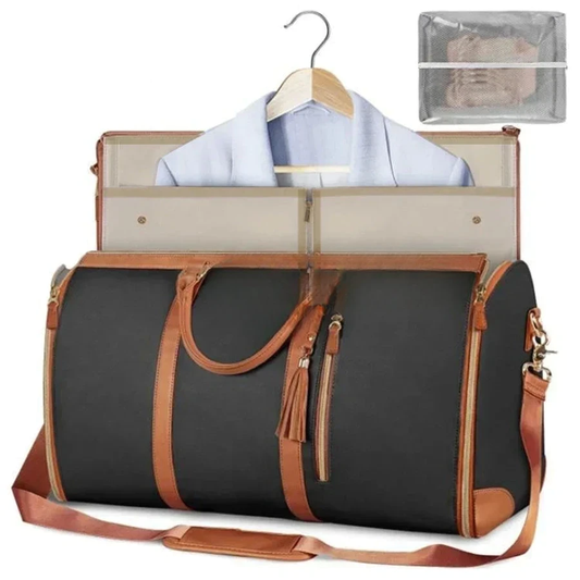 Foldable PU Travel Bag Waterproof & Spacious