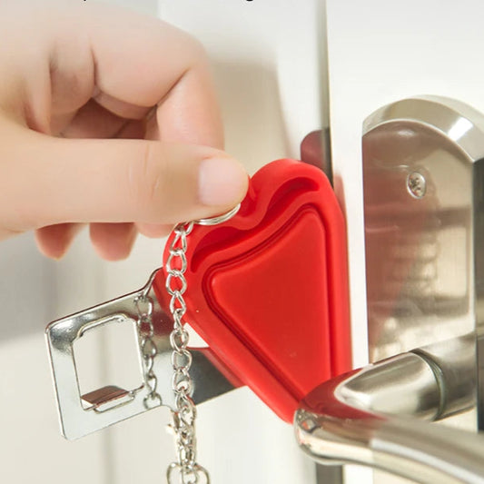 Portable Door Lock for Hotels and Airbnb