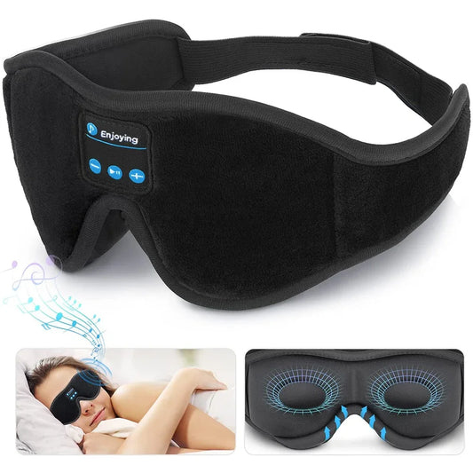 Noise-Canceling Bluetooth Sleep Mask